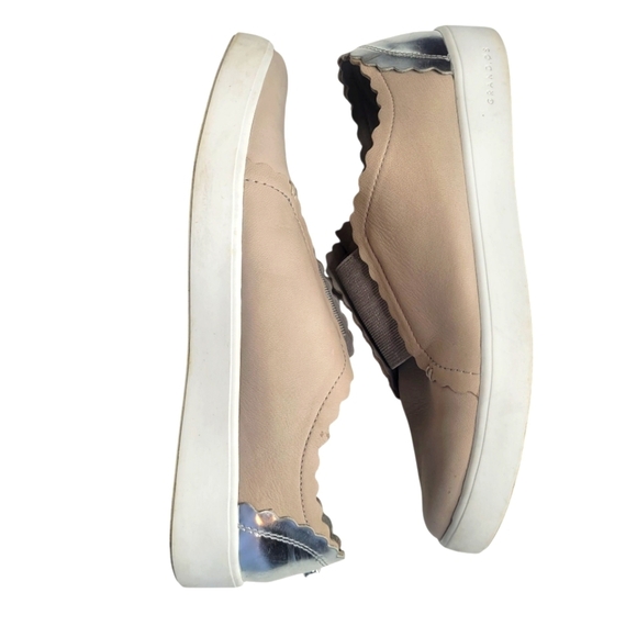 Cole Haan GrandPrø Spectator Scallop Slip-On Sneakers Size 7.5 - Picture 7 of 8